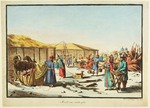 Unbekannter Künstler - Markt des tiefgefrorenen Fleisches