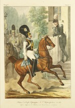 Beloussow, Lew Alexandrowitsch - Stabsoffizier und Oberoffizier des Garde-Kürassier-Regiments