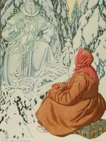 Bilibin, Iwan Jakowlewitsch - Illustration zum Märchen Morosko
