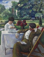 Manguin, Henri Charles - Die Teestunde in der Villa Flora, Winterthur