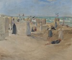 Liebermann, Max - Am Strand von Noordwijk