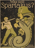 Hirsch, Karl Jakob - Was will Spartakus? K.P.D. (Spartakusbund)