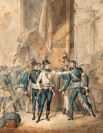 Krafft, Per, der Jüngere - Prinz Karl XIII. von Schweden bei der Seeschlacht bei Hogland am 17. Juli 1788