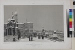 Durand, André - Moskauer Winterpalast und die Erlöserkirche im Walde (Spas na Boru) im Moskauer Kreml