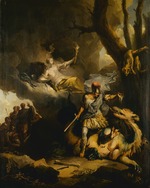 Dietrich, Christian Wilhelm Ernst - Jason tötet den kolchischen Drachen