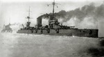 Unbekannter Fotograf - Der Eismarsch der Baltischen Flotte. Schlachtschiff Sewastopol