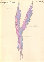 Korowin, Konstantin Alexejewitsch - Kostümentwurf zur Oper Schneeflöckchen von N. Rimski-Korsakow