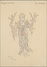 Korowin, Konstantin Alexejewitsch - Kostümentwurf zur Oper Schneeflöckchen von N. Rimski-Korsakow