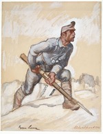 Egger-Lienz, Albin - Südwestfront 1916