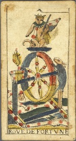 Unbekannter Meister - La Roue de Fortune (Glücksrad). Tarock