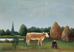 Rousseau, Henri Julien Félix - Szene in Bagneux am Stadtrand von Paris