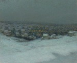 Le Sidaner, Henri - Schnee im Mondlicht