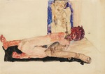 Schiele, Egon - Nacktes Paar