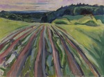 Munch, Edvard - Gepflügter Acker