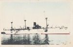 Unbekannter Fotograf - Der Kreuzer Chiyoda