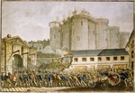 Unbekannter Künstler - Der Sturm auf die Bastille