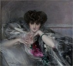 Boldini, Giovanni - Gräfin Catherine Radziwill, geb. Katarzyna Rzewuska