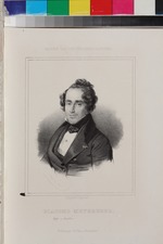Unbekannter Künstler - Porträt von Komponist Giacomo Meyerbeer (1791-1864)