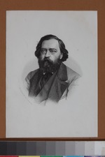 Lämmel, Moritz - Porträt von Nikolai Platonowitsch Ogarjow (1813-1877)