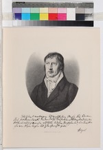 Bollinger, Friedrich Wilhelm - Georg Wilhelm Friedrich Hegel (1770-1831)