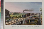 Beggrow, Karl Petrowitsch - Eröffnung der ersten Eisenbahnstrecke zwischen St. Petersburg und Pawlowsk am 30. Oktober 1837