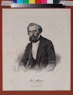 Borel, Pjotr Fjodorowitsch - Porträt des Schriftstellers Iwan Sergejewitsch Aksakow (1823-1886)