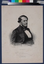 Borel, Pjotr Fjodorowitsch - Porträt von Konstantin Dmitrijewitsch Kawelin (1818-1885)
