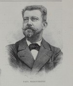 Unbekannter Künstler - Porträt von Schriftsteller Paul Margueritte (1860-1918)