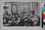 Chapon, Léon-Louis - Das Schachturnier im Café de la Régence (Aus Le Monde Illustré)