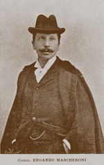 Unbekannter Fotograf - Edoardo Mascheroni (1852-1941)