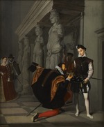 Ingres, Jean Auguste Dominique - Don Pedro de Toledo küsst das Schwert von Heinrich IV.