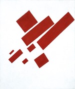 Malewitsch, Kasimir Sewerinowitsch - Suprematistische Komposition (mit acht roten Rechtecken)