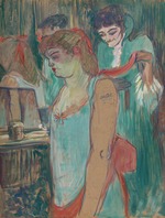 Toulouse-Lautrec, Henri, de - Die tätowierte Frau