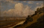 Bogoljubow, Alexei Petrowitsch - Strand von Honfleur. Ein heißer Tag