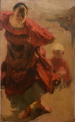 Maljawin, Filipp Andrejewitsch - Frau mit Kind