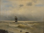 Aiwasowski, Iwan Konstantinowitsch - Schiff vor der Küste