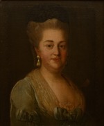 Rokotow, Fjodor Stepanowitsch - Porträt von Anastasia Michajlowna Sagrjaschskaja (1728-1779)