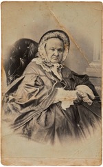 Unbekannter Fotograf - Porträt von Warwara Petrowna Turgenewa (1787-1850), geb. Lutowinowa