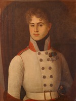 Unbekannter Künstler - Porträt von Sergei Nikolajewitsch Turgenew (1793-1834)