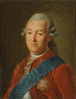 Unbekannter Künstler - Porträt von Adam Wassiljewitsch Olsufjew (1721-1784)
