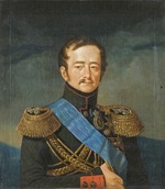 Unbekannter Künstler - Porträt von Iwan Fjodorowitsch Paskewitsch-Eriwanski, Graf von Eriwan, Fürst von Warschau