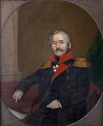 Unbekannter Künstler - Porträt von Fürst Iwan Leontjewitsch Schachowskoi (1777-1860)