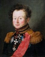 Unbekannter Künstler - Porträt von Baron Adam Otto Wilhelm von Bistram (1774-1828)