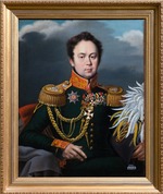 Unbekannter Künstler - Porträt von Graf Arseni Andrejewitsch Sakrewski (1783-1865)