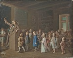 Unbekannter Künstler - Unterricht in der Volksschule