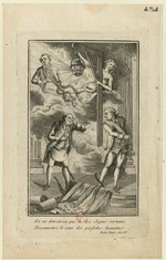 Unbekannter Künstler - Et ne devrait on pas à des signes certains reconnaître le coeur des perfides humains! Karikatur auf Ludwig XVI.