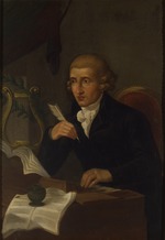Guttenbrunn, Ludwig - Porträt von Komponist Joseph Haydn (1732-1809)