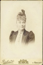 Unbekannter Fotograf - Porträt von Baronin Maria Ferdinandowna von Korff (1842-1925), Großmutter des Schriftstellers Nabokov