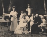 Bulla, Karl Karlowitsch - Die Nabokov Familie. Vladimir Dmitriewitsch, Elena Iwanowna, Maria Ferdinandowna mit Kinder