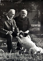 Unbekannter Fotograf - Michail Alexandrowitsch und Maria Petrowna Scholochow